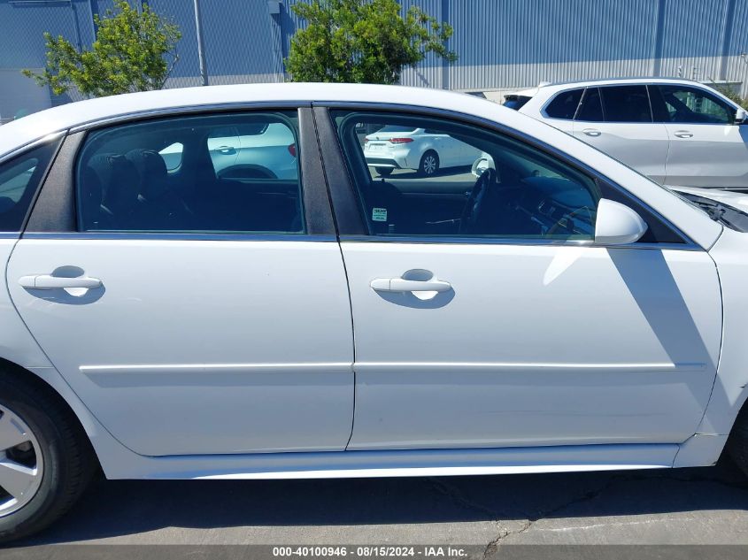 2011 Chevrolet Impala Ls VIN: 2G1WF5EK5B1131523 Lot: 40100946