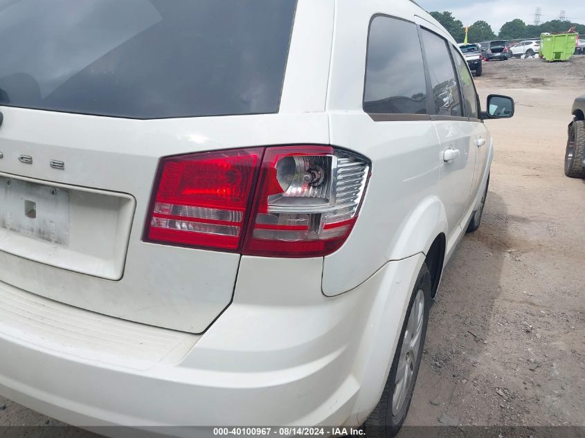 2017 Dodge Journey Se VIN: 3C4PDCAB8HT519493 Lot: 40100967