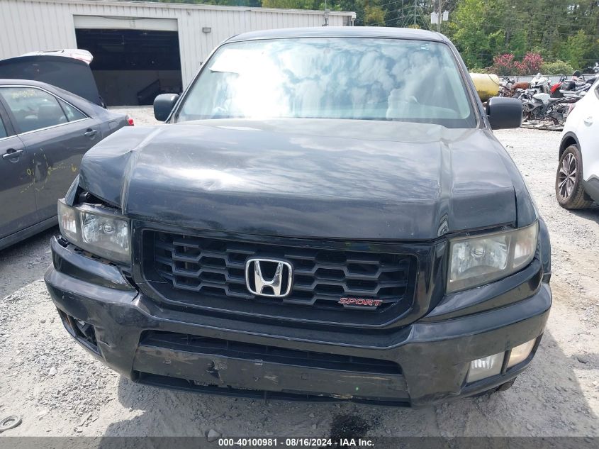 2013 Honda Ridgeline Sport VIN: 5FPYK1F70DB008072 Lot: 40100981