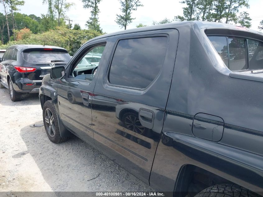 2013 Honda Ridgeline Sport VIN: 5FPYK1F70DB008072 Lot: 40100981