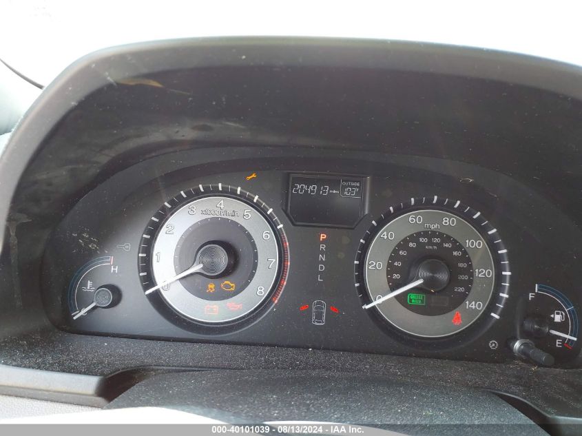 2012 Honda Odyssey Ex VIN: 5FNRL5H49CB045592 Lot: 40101039