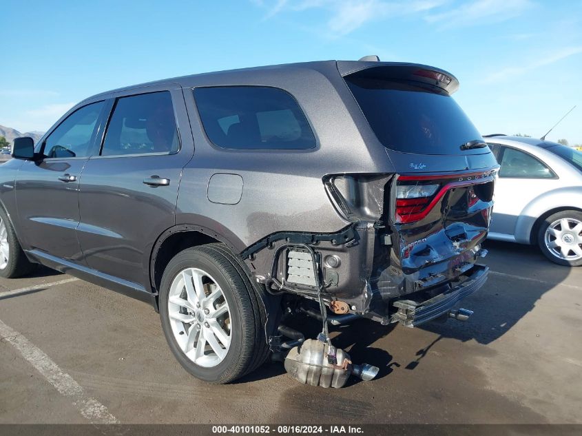 2021 Dodge Durango R/T Rwd VIN: 1C4SDHCT7MC762151 Lot: 40101052