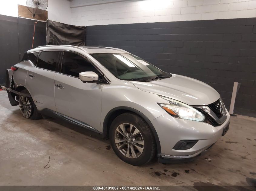 VIN 5N1AZ2MH4FN221792 2015 Nissan Murano, SL no.1