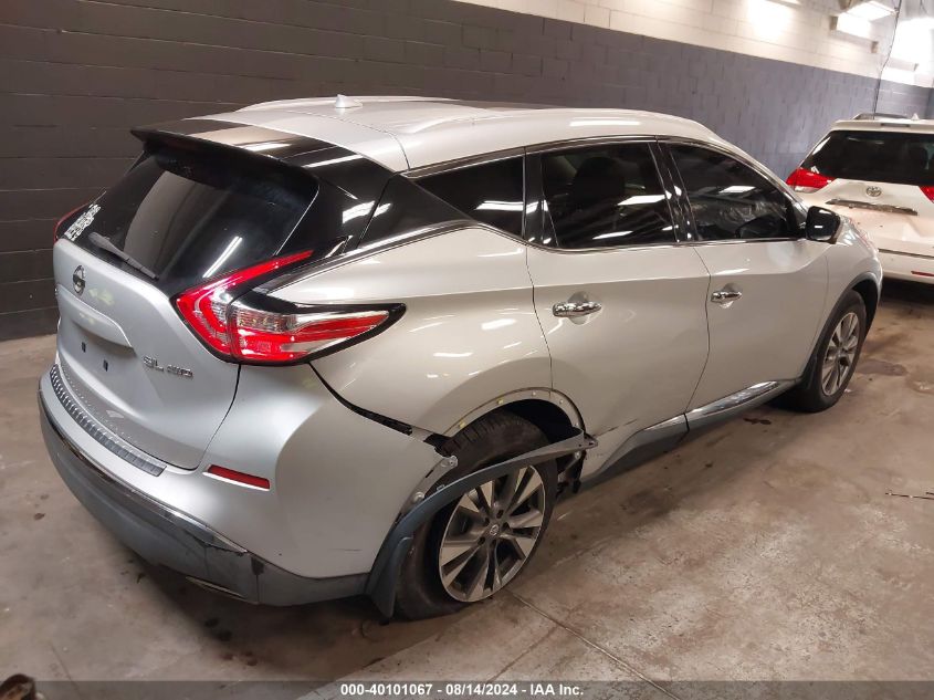 VIN 5N1AZ2MH4FN221792 2015 Nissan Murano, SL no.4