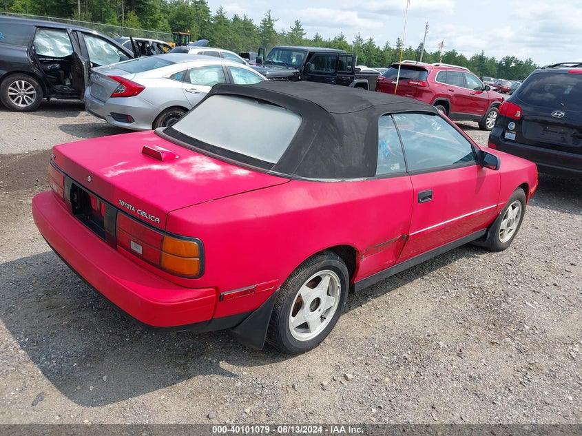 1989 Toyota Celica Gt VIN: JT5ST62K3K7349757 Lot: 40101079