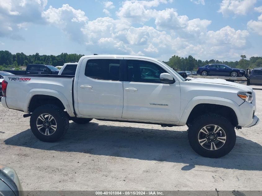 2018 Toyota Tacoma Trd Sport VIN: 5TFCZ5AN7JX154689 Lot: 40101084