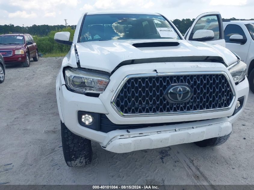 2018 Toyota Tacoma Trd Sport VIN: 5TFCZ5AN7JX154689 Lot: 40101084