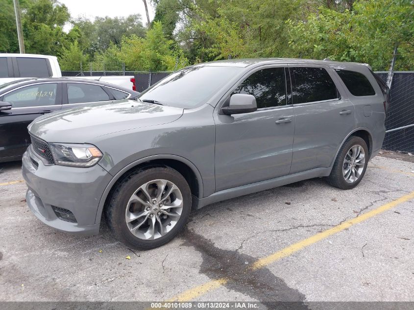 2020 Dodge Durango Gt Rwd VIN: 1C4RDHDG5LC172058 Lot: 40101089