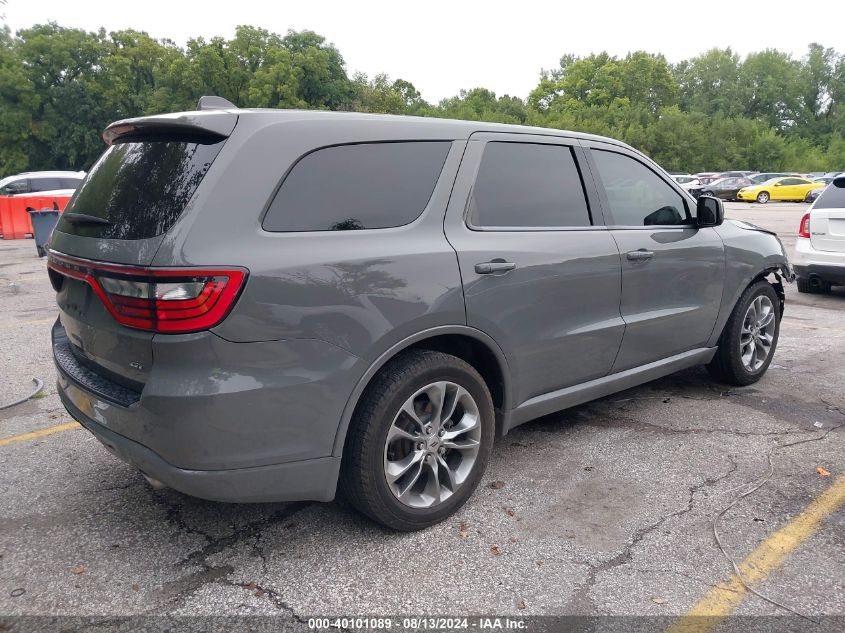 2020 Dodge Durango Gt Rwd VIN: 1C4RDHDG5LC172058 Lot: 40101089