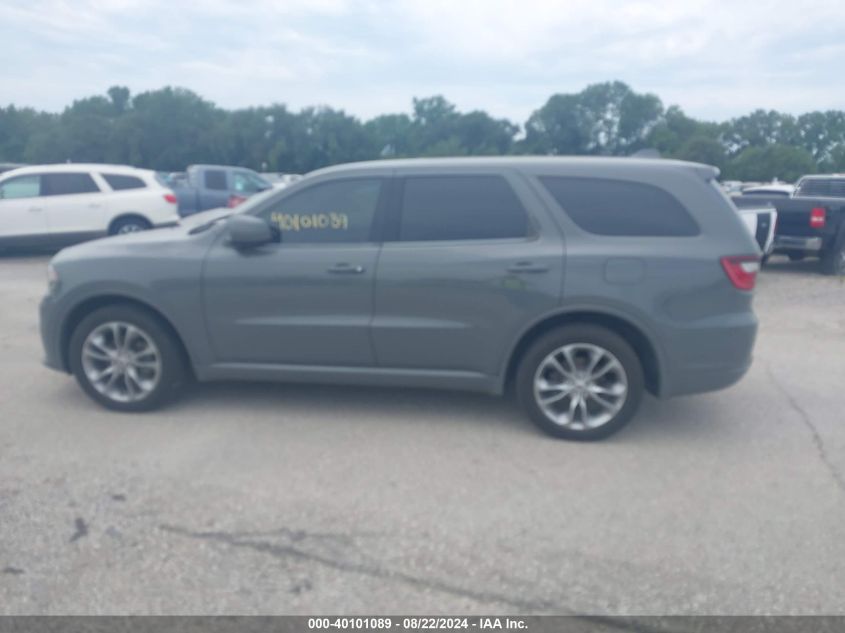 2020 Dodge Durango Gt Rwd VIN: 1C4RDHDG5LC172058 Lot: 40101089