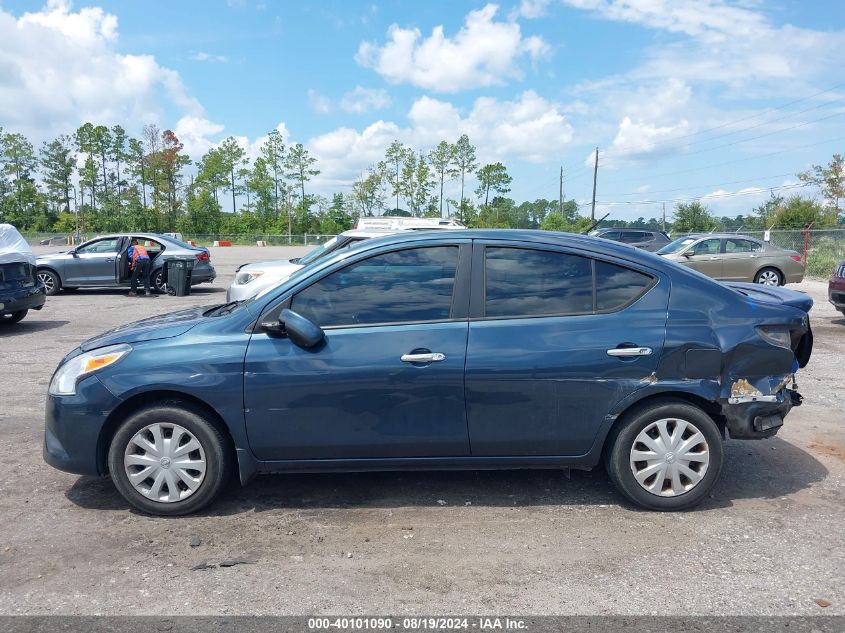 2017 Nissan Versa 1.6 Sv VIN: 3N1CN7AP6HL850722 Lot: 40101090