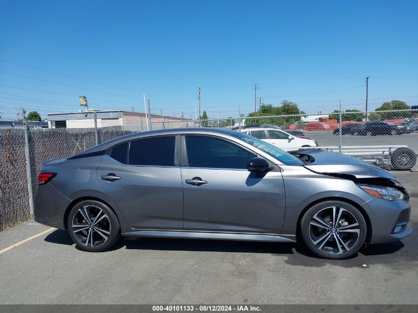 2020 Nissan Sentra Sr Xtronic Cvt VIN: 3N1AB8DV3LY281369 Lot: 40101133