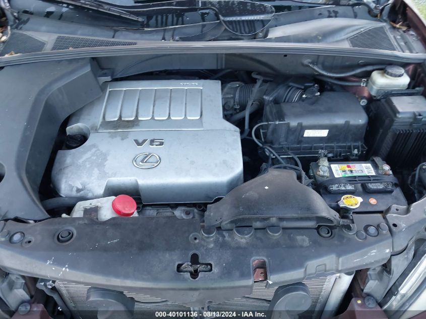 2008 Lexus Rx 350 350 VIN: JTJGK31U689851154 Lot: 40101136