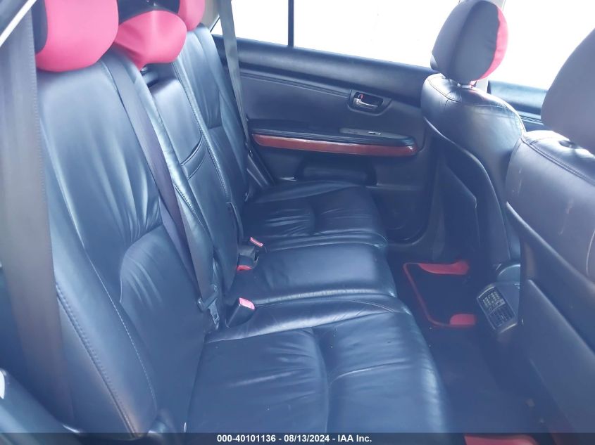 2008 Lexus Rx 350 350 VIN: JTJGK31U689851154 Lot: 40101136