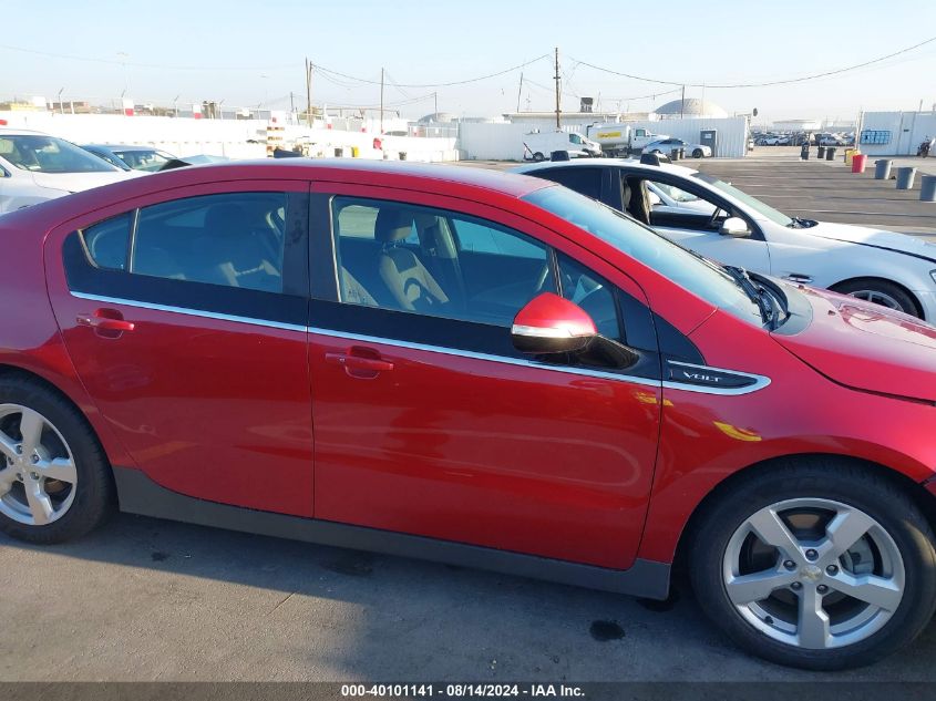 2013 Chevrolet Volt VIN: 1G1RE6E4XDU149000 Lot: 40101141