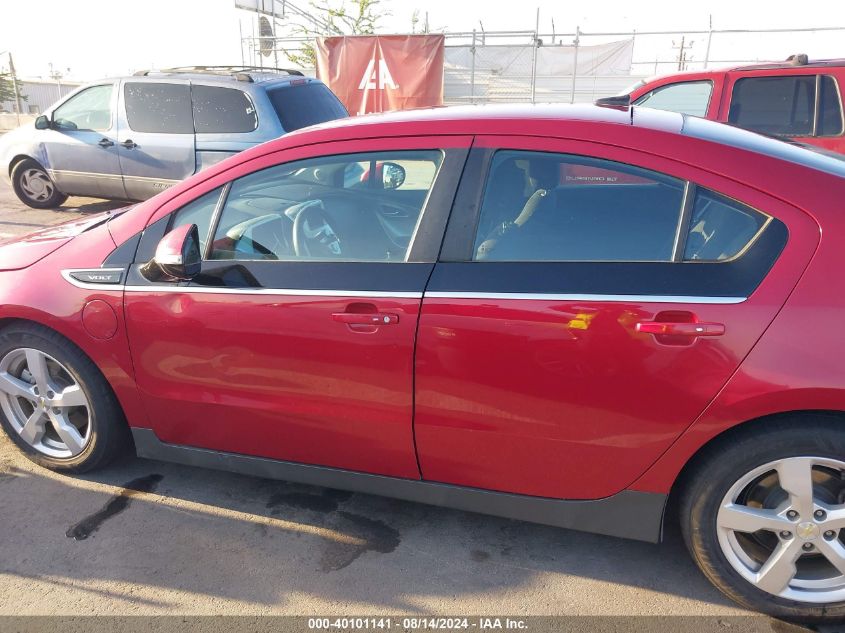 2013 Chevrolet Volt VIN: 1G1RE6E4XDU149000 Lot: 40101141