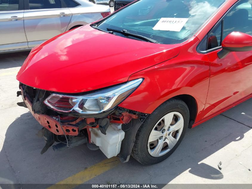 2016 Chevrolet Cruze Ls Auto VIN: 1G1BC5SM2G7293780 Lot: 40101157