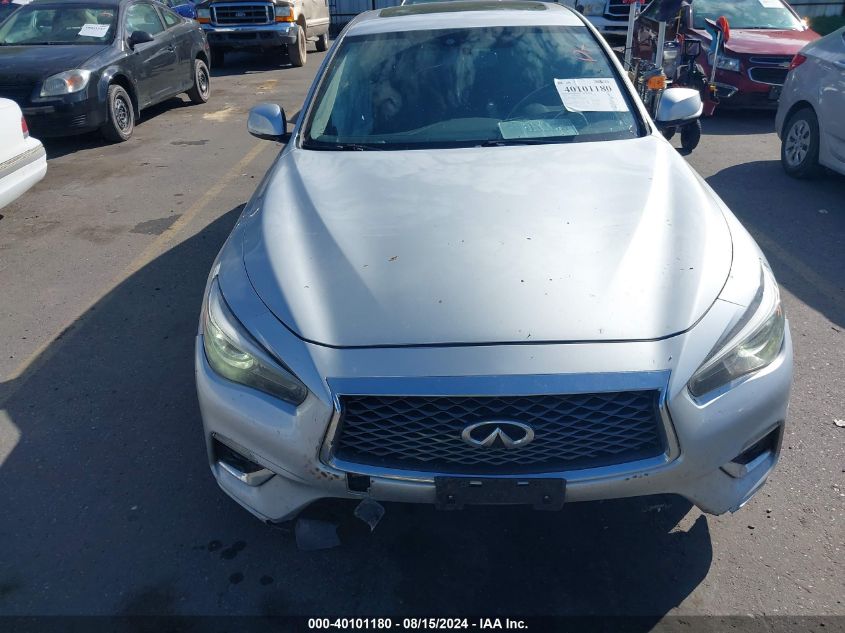 2020 Infiniti Q50 Luxe Awd VIN: JN1EV7AR6LM252414 Lot: 40101180