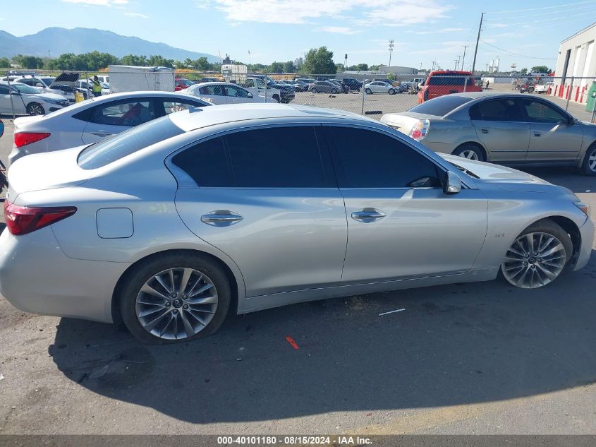 2020 Infiniti Q50 Luxe Awd VIN: JN1EV7AR6LM252414 Lot: 40101180