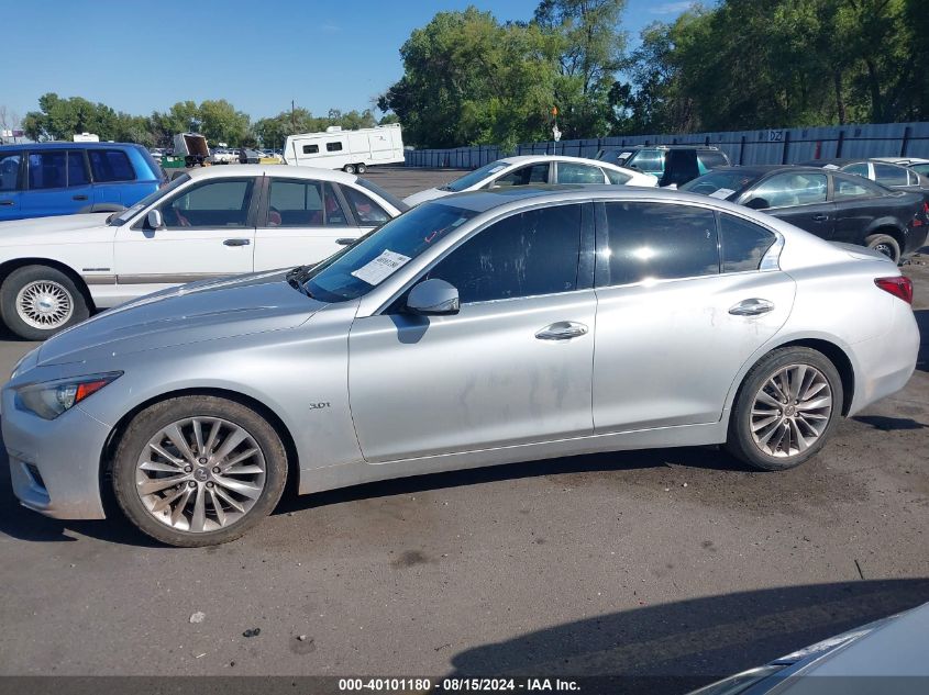 2020 Infiniti Q50 Luxe Awd VIN: JN1EV7AR6LM252414 Lot: 40101180