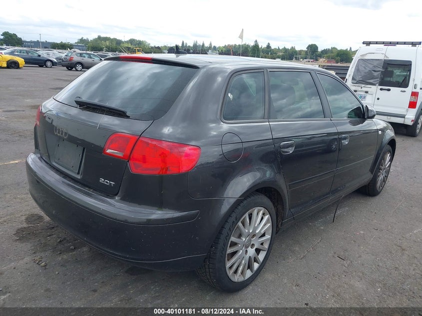 2007 Audi A3 2.0T VIN: WAUNF78P37A122237 Lot: 40101181
