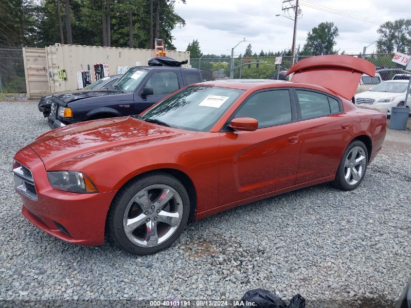 2013 Dodge Charger Sxt Plus VIN: 2C3CDXHG6DH584373 Lot: 40101191