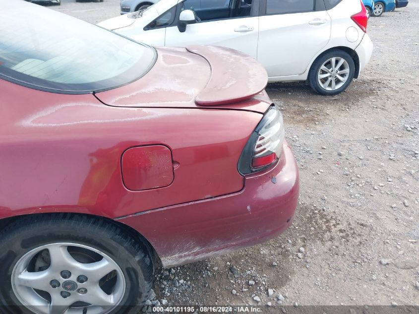 2002 Pontiac Grand Prix Se VIN: 1G2WK52J32F104039 Lot: 40101195