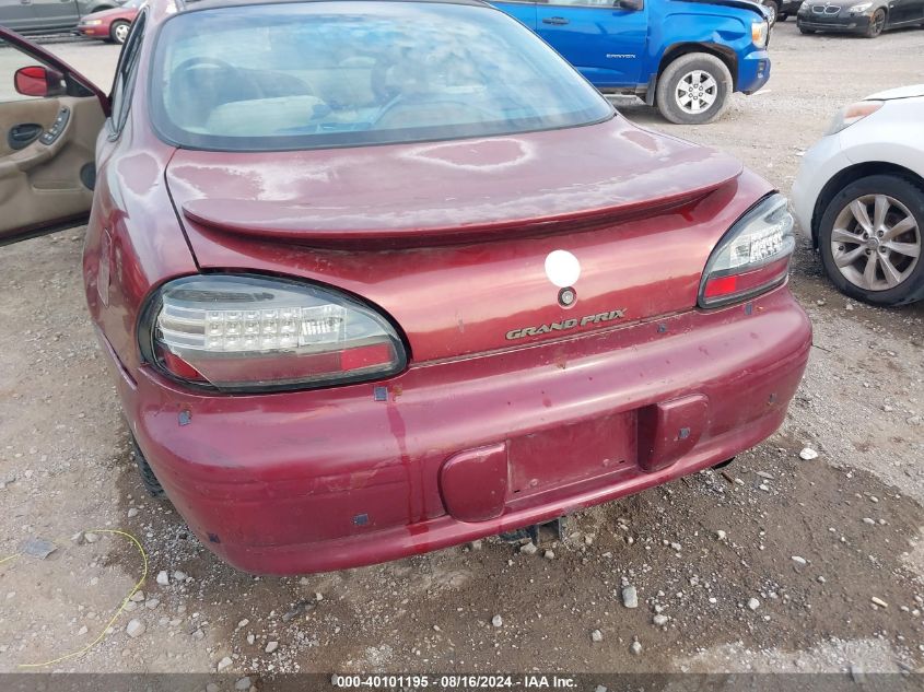 2002 Pontiac Grand Prix Se VIN: 1G2WK52J32F104039 Lot: 40101195