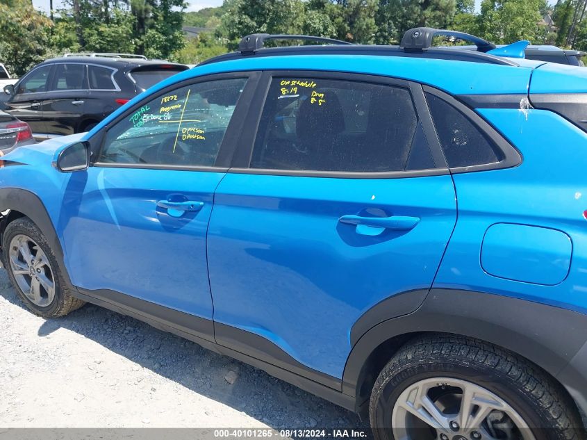 2022 Hyundai Kona Sel VIN: KM8K32AB4NU794427 Lot: 40101265