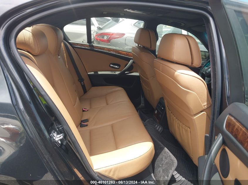 2008 BMW 535I VIN: WBANW13508CZ79270 Lot: 40101283