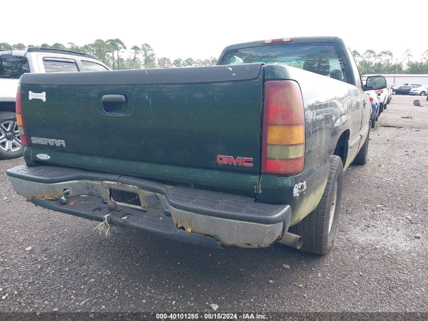 2002 GMC New Sierra C1500 VIN: 1GTEC14W12Z252775 Lot: 40101285