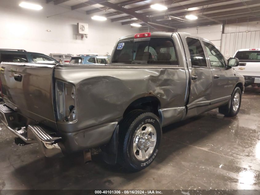 2005 Dodge Ram 2500 Slt/Laramie VIN: 3D7KR28D05G821447 Lot: 40101306