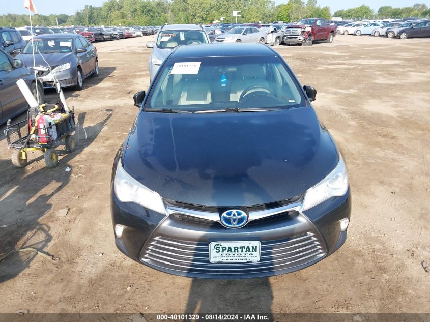 2015 Toyota Camry Hybrid Le VIN: 4T1BD1FK6FU152504 Lot: 40101329