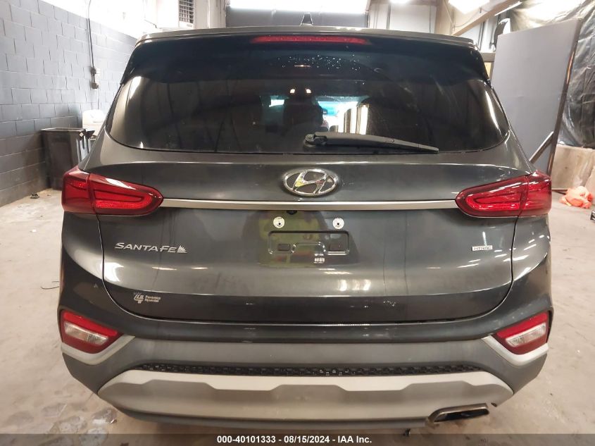 2020 Hyundai Santa Fe Sel VIN: 5NMS3CADXLH252975 Lot: 40101333