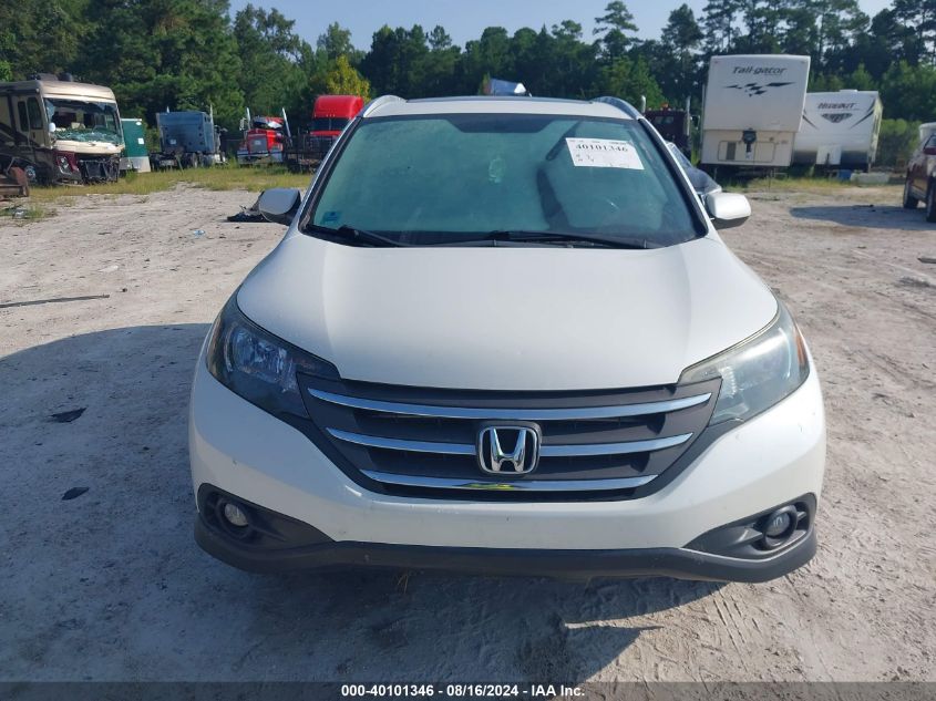 2013 Honda Cr-V Ex-L VIN: 5J6RM3H72DL049570 Lot: 40101346