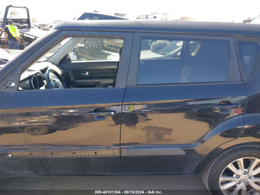 2013 Kia Soul + VIN: KNDJT2A69D7614214 Lot: 40101354