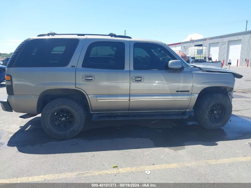 2001 Chevrolet Tahoe Lt VIN: 1GNEK13T41J170585 Lot: 40101373