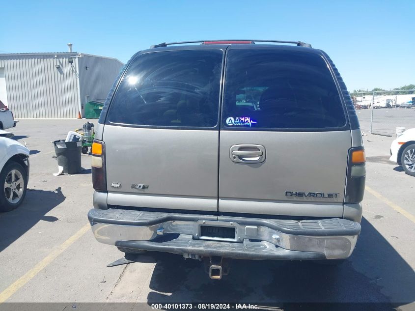 2001 Chevrolet Tahoe Lt VIN: 1GNEK13T41J170585 Lot: 40101373