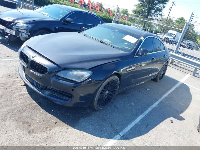 2013 BMW 6 Series 650I xDrive VIN: WBA6B4C54DD097993 Lot: 40101374