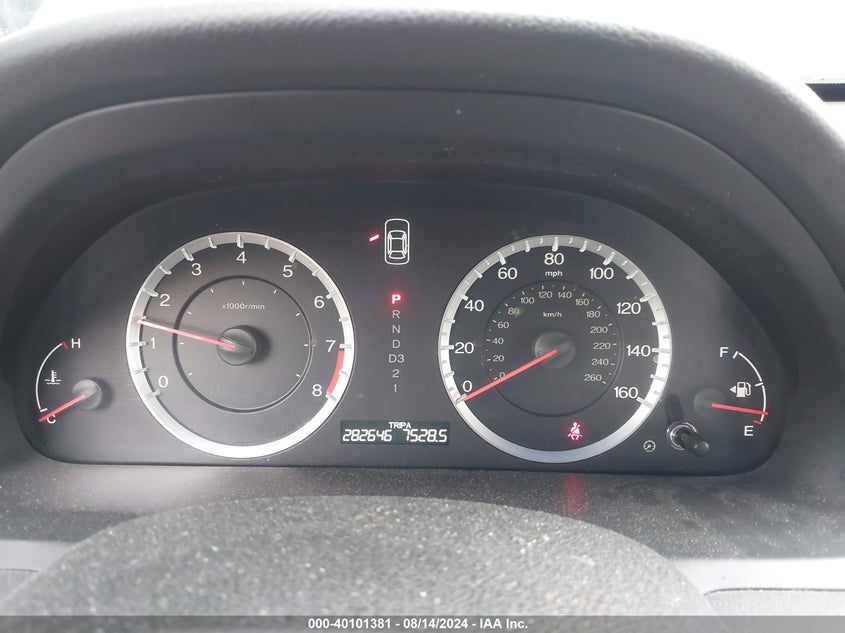 2010 Honda Accord Exl VIN: 1HGCP2F81AA161472 Lot: 40101381