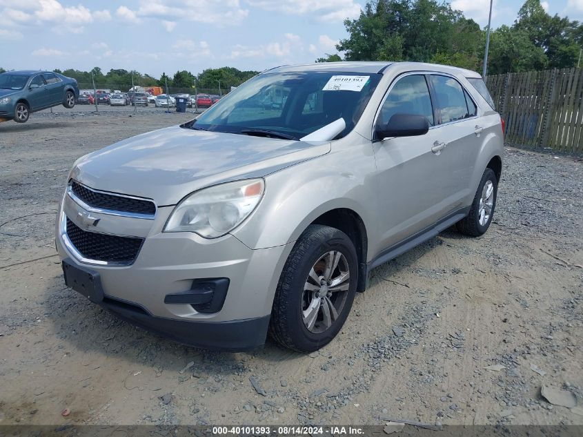 2012 Chevrolet Equinox Ls VIN: 2GNALBEK9C1144583 Lot: 40101393