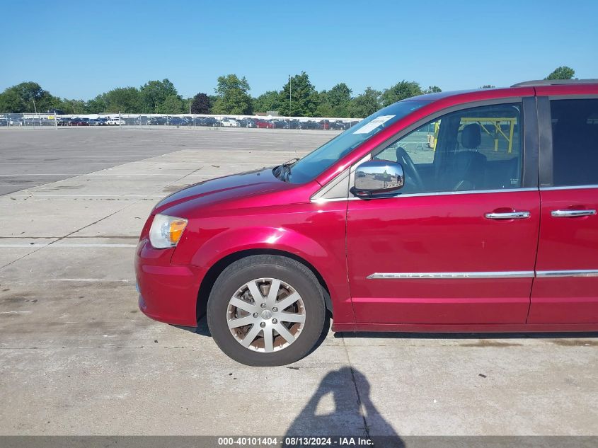 2012 Chrysler Town & Country Touring-L VIN: 2C4RC1CG8CR401433 Lot: 40101404
