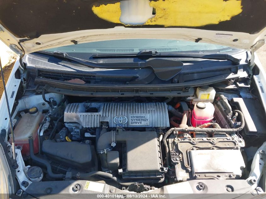 2012 Toyota Prius Two VIN: JTDKN3DU7C1532885 Lot: 40101422