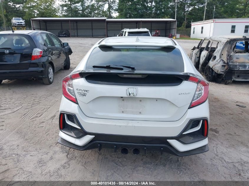 2020 Honda Civic Sport VIN: SHHFK7H44LU219889 Lot: 40101435