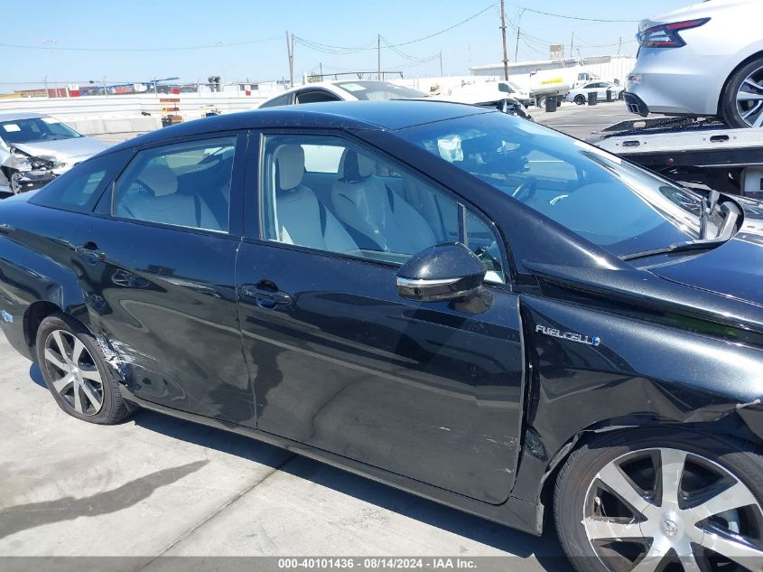 2020 Toyota Mirai VIN: JTDBVRBD5LA008219 Lot: 40101436