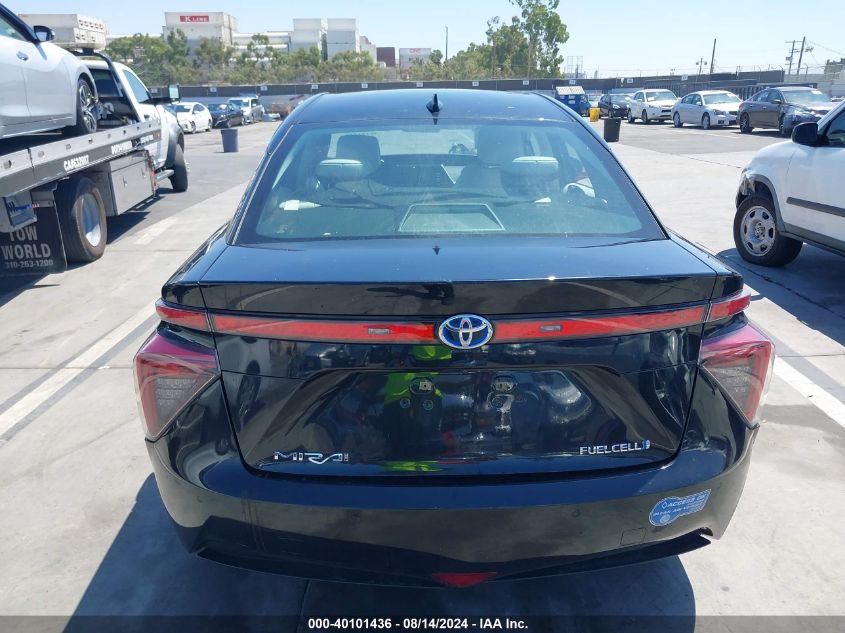 2020 Toyota Mirai VIN: JTDBVRBD5LA008219 Lot: 40101436