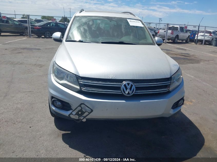 2013 Volkswagen Tiguan VIN: WVGJV7AX7DW520589 Lot: 40101439