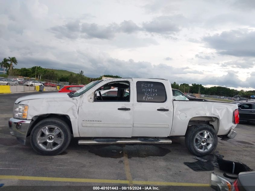 2013 Chevrolet Silverado 1500 Lt VIN: 3GCPCSEAXDG321287 Lot: 40101443