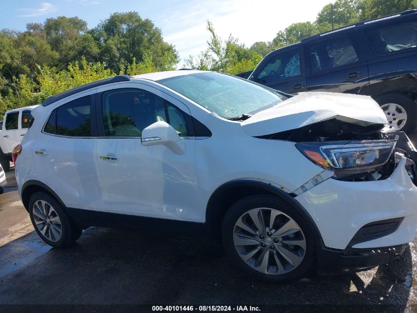 2019 Buick Encore Fwd Preferred VIN: KL4CJASB2KB761094 Lot: 40101446