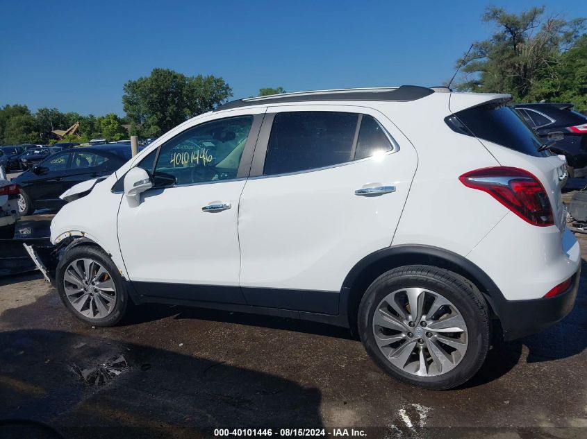 2019 Buick Encore Fwd Preferred VIN: KL4CJASB2KB761094 Lot: 40101446